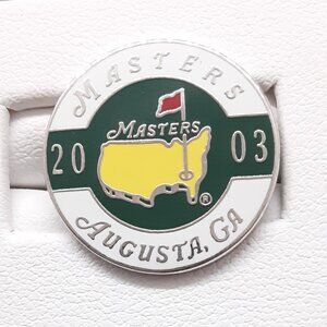 NEW Collectable 2003 Masters Augusta, GA golf ball marker